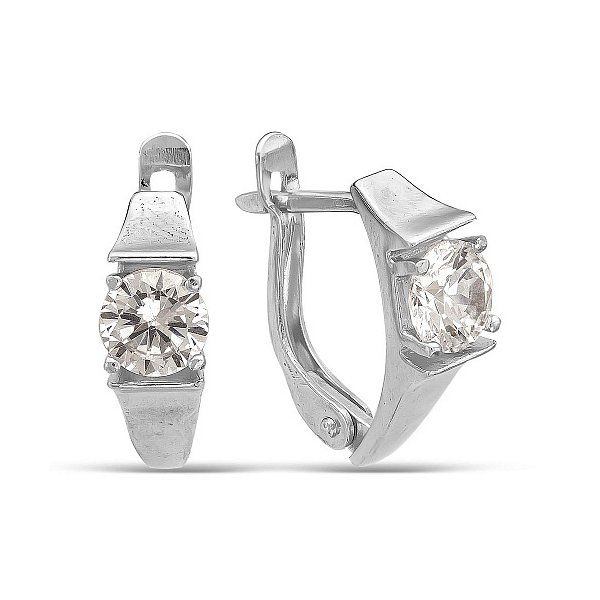 

Серьги из серебра TEO MAORI 83387302Д, фианит, 83387302Д