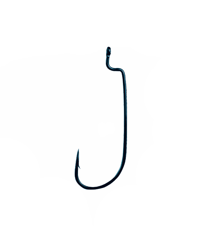 

Крючки "Volzhanka Worm Offset Hook" # 2 (10шт/уп), Черный, Worm Offset Hook