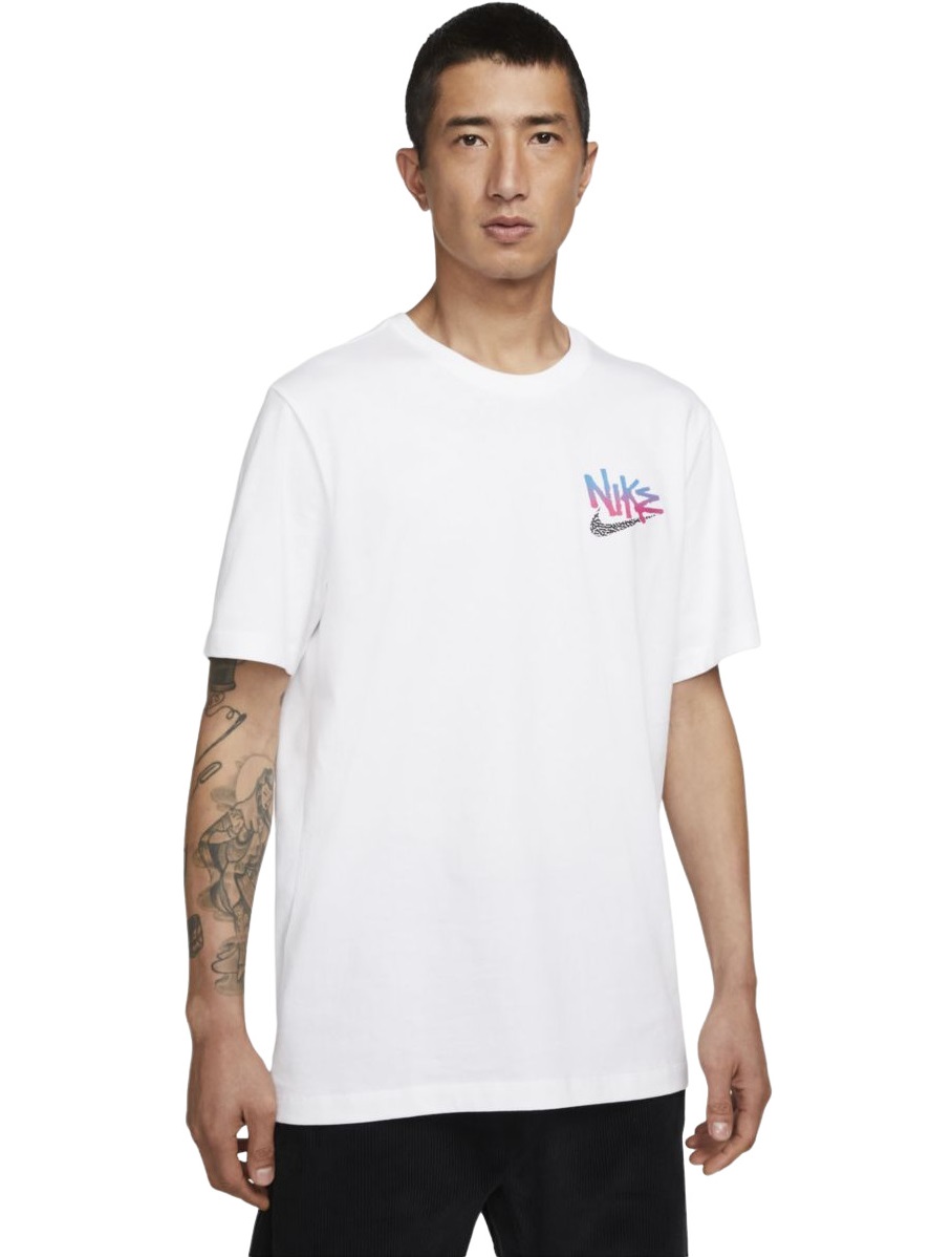 

Футболка мужская Nike DQ1407-100 белая S, M Sportswear Si Open Tee 2