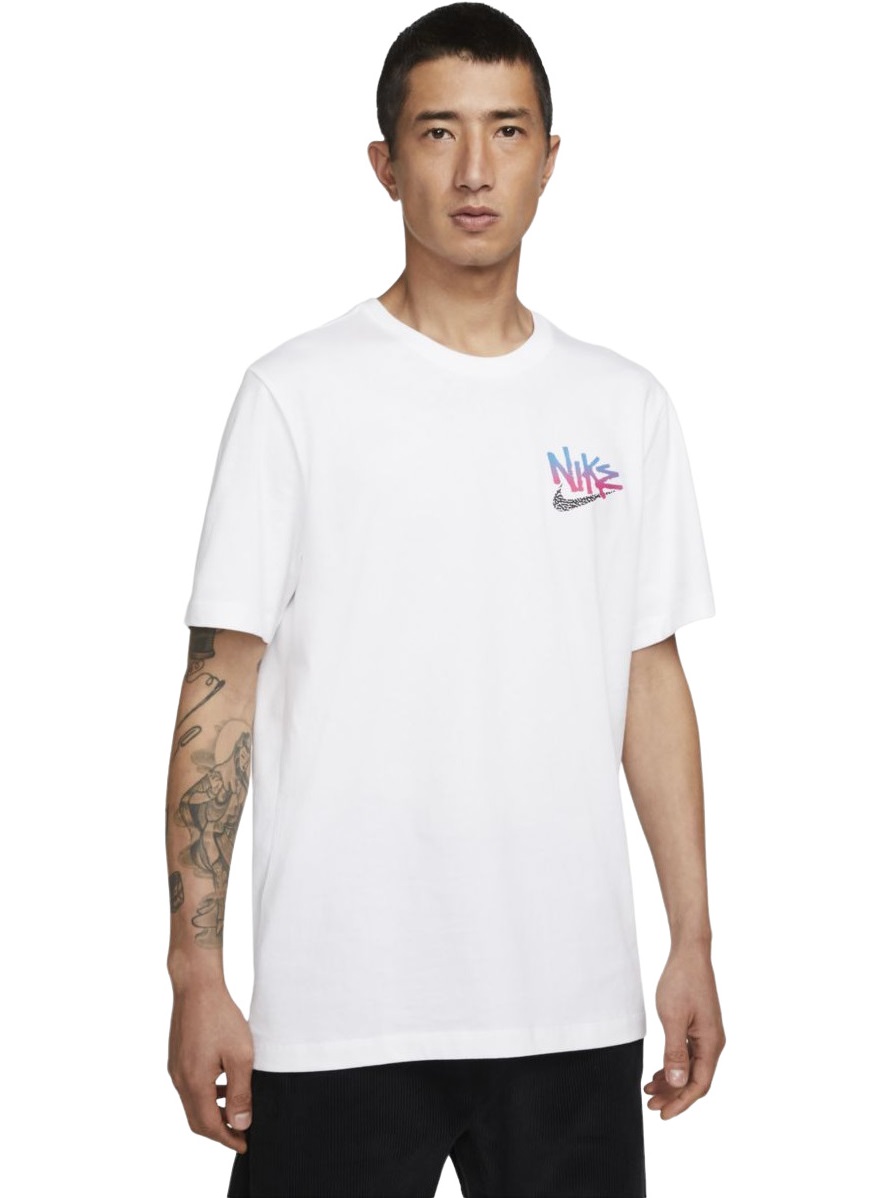 

Футболка мужская Nike DQ1407-100 белая XL, M Sportswear Si Open Tee 2