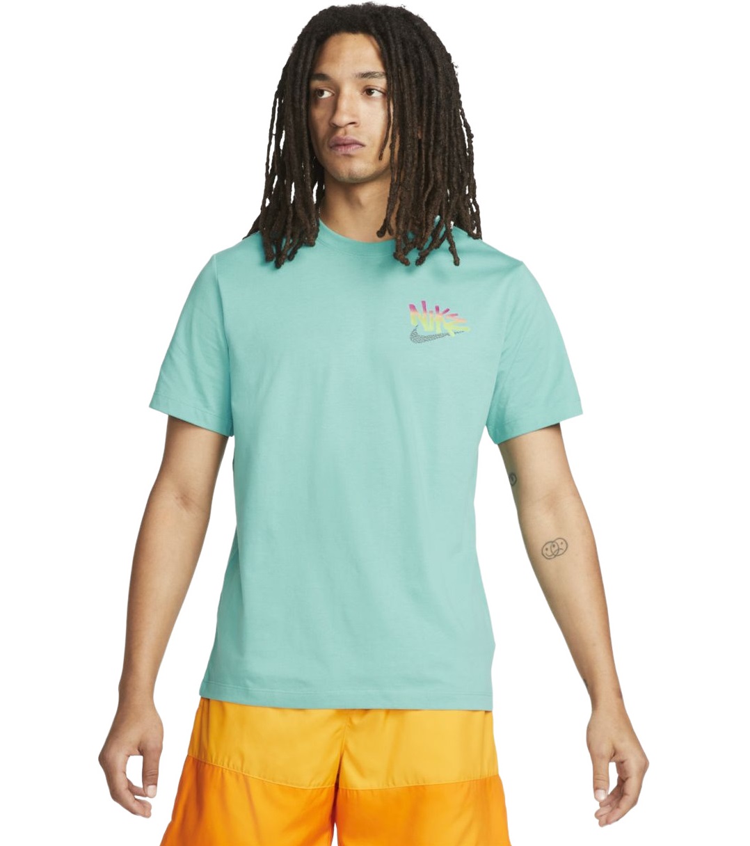 

Футболка мужская Nike DQ1407-392 зеленая XL, M Sportswear Si Open Tee 2