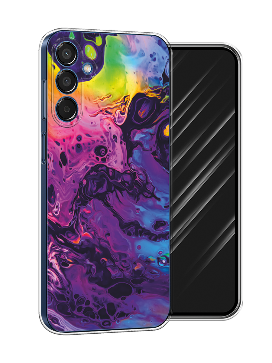 

Чехол Awog на Samsung Galaxy M15 5G "ACID fluid", Бордовый, 2109550-1