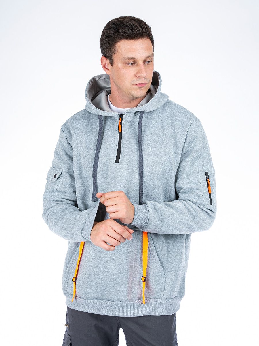 Худи мужское Modniki 2323011M серое XL 5899₽