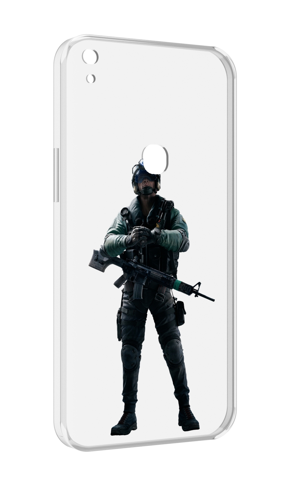 

Чехол MyPads Tom-Clancy's-Rainbow-Six-2 для Alcatel SHINE LITE 5080X 5.0, Прозрачный, Tocco