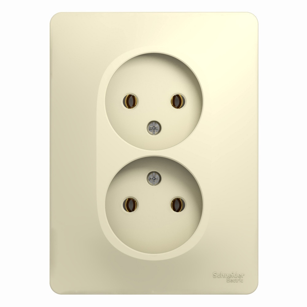 

Розетка Systeme Electric GSL000220, 2шт, Бежевый