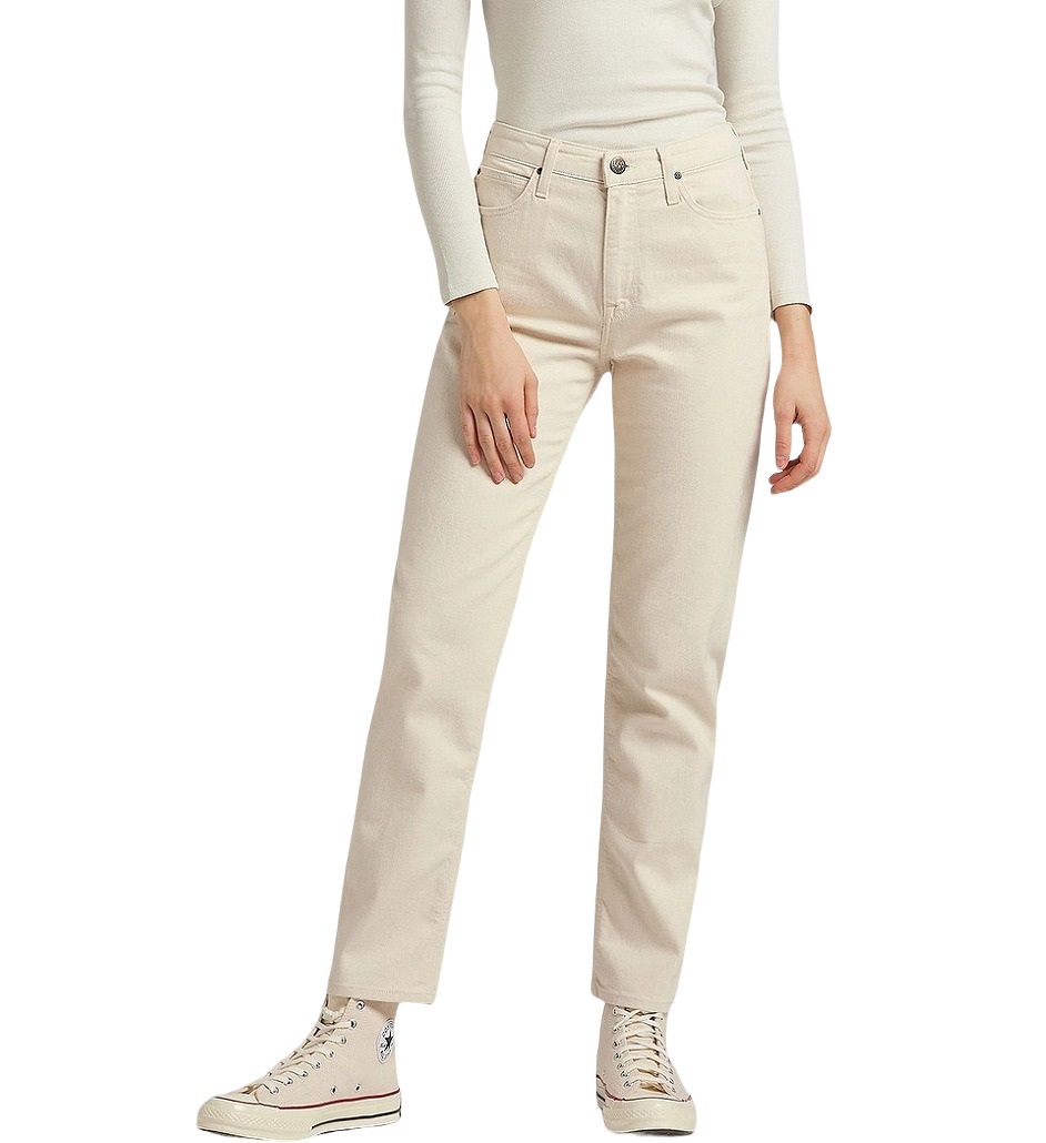 

Джинсы женские Lee L30UQW49 белые 25/33, Carol Jeans