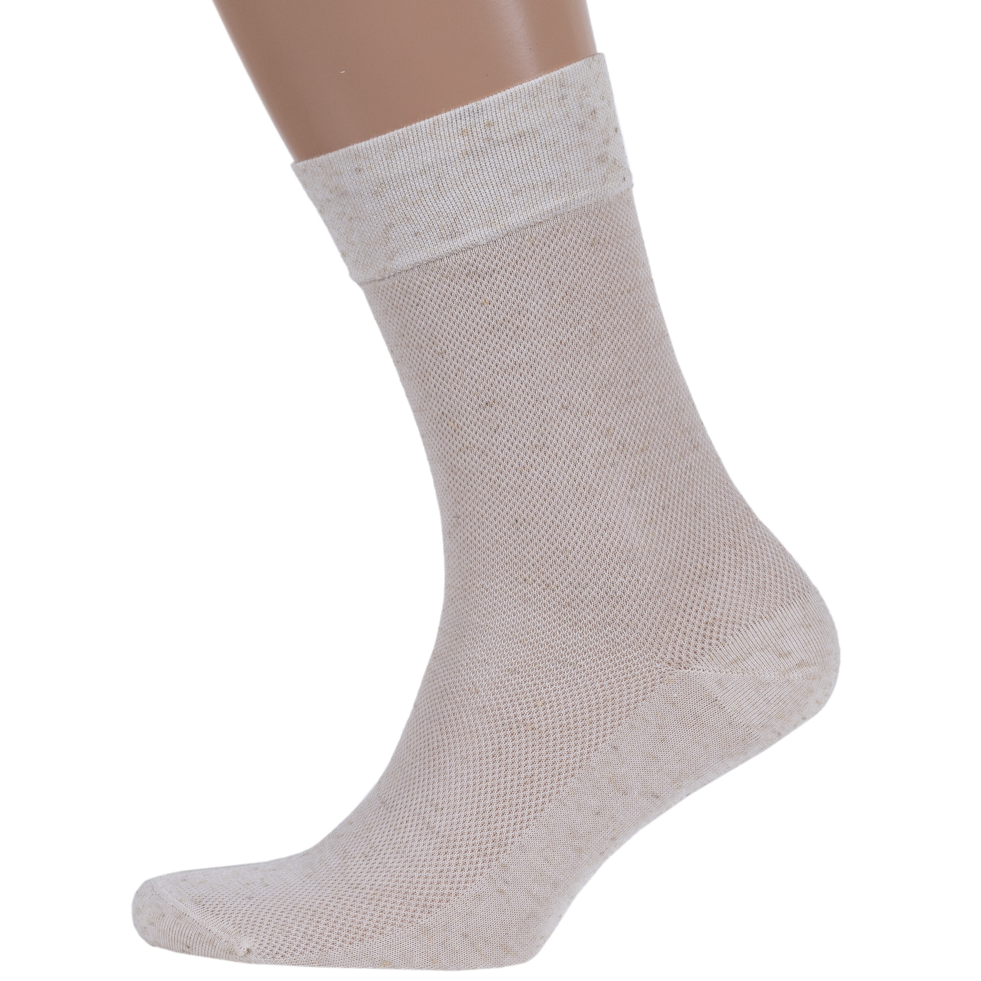 

Носки мужские LorenzLine К26 бежевые 25, К26