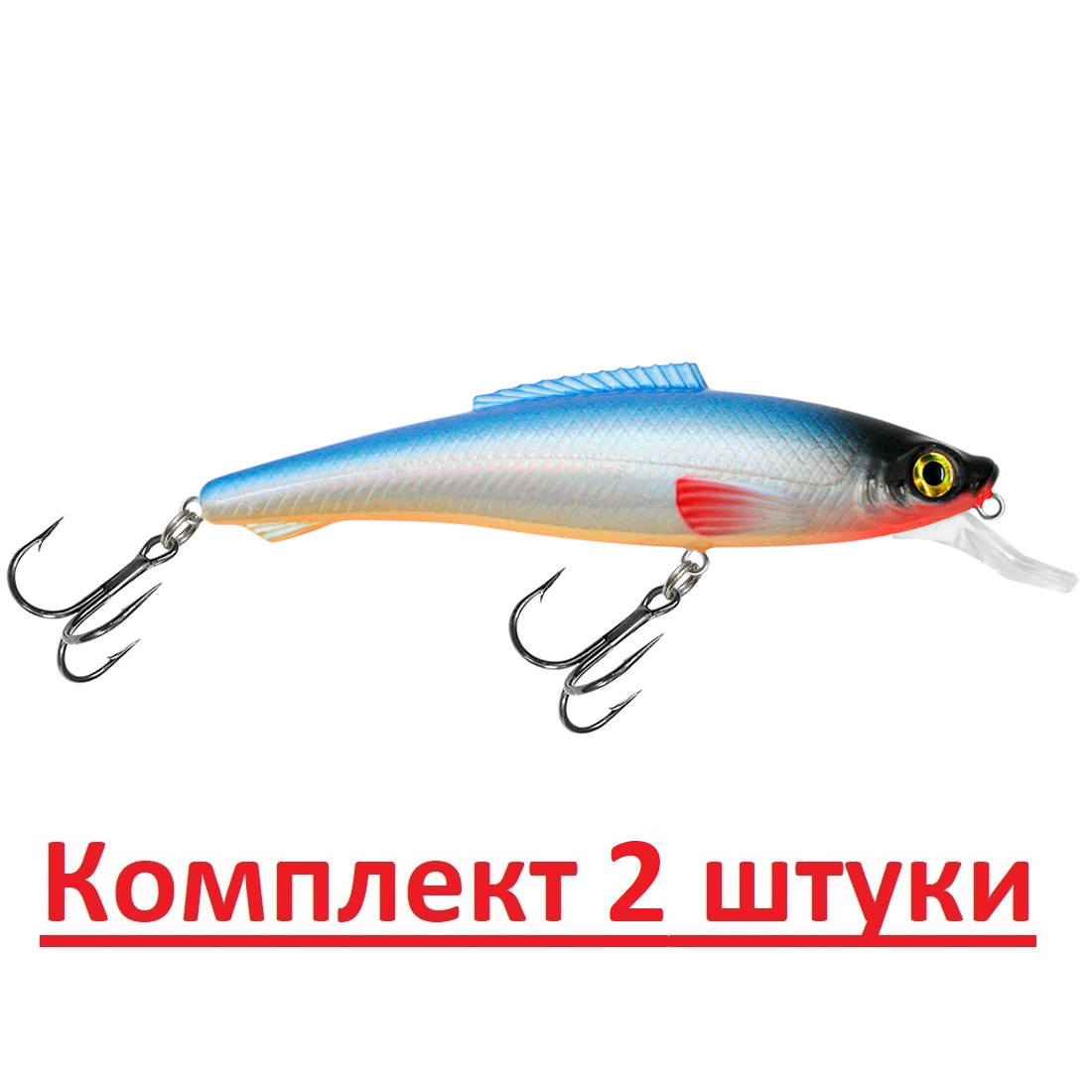 

Воблер для рыбалки AQUA ЛЕШИЙ aqua122260/2, Разноцветный
