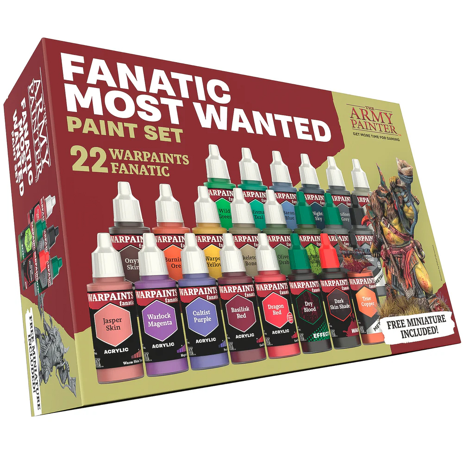 

Набор акриловых красок Army Painter Fanatic Most Wanted Set 18 мл, 22 шт, Army Painter