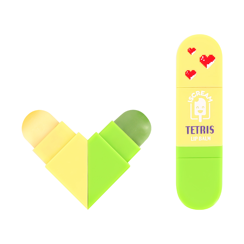 

Помада-бальзам Iscream You Win! tetris тон 01 2,8 г, Красный