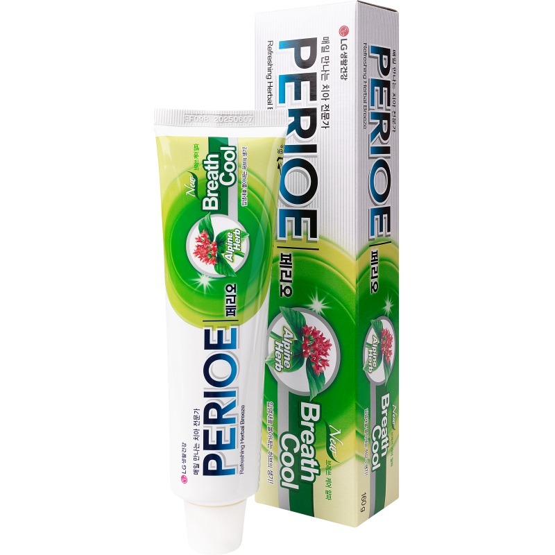 Зубная паста PERIOE BREATH CARE ALPHA освежающая дыхание 160 г зубная паста perioe clinx cooling mint 100 г