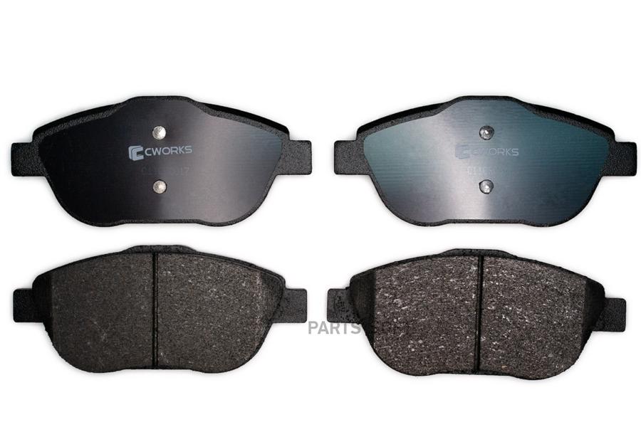 

Тормозные колодки CWORKS передние Low Metallic C11CR0017