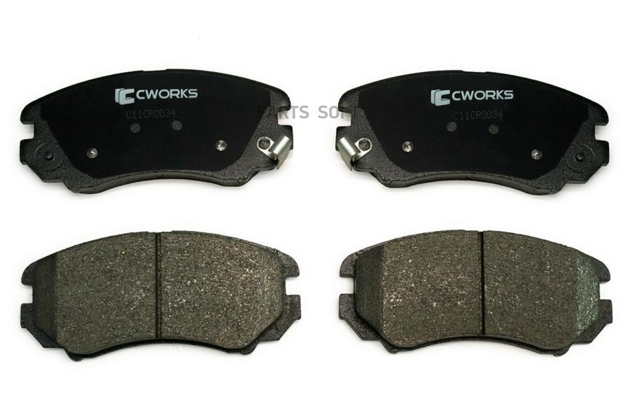 

Тормозные колодки CWORKS передние Low Metallic C11CR0034