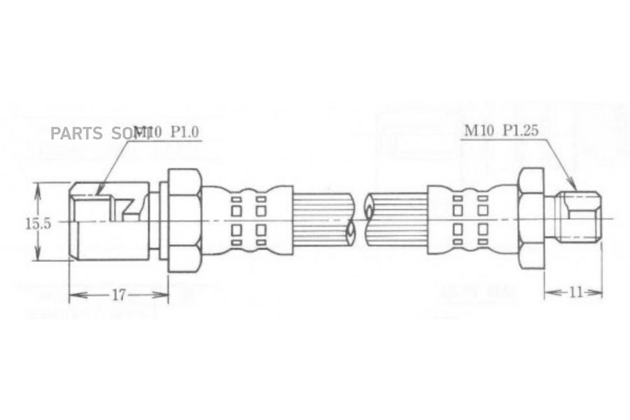 Шланг Тормозной SB Nagamochi BH23044F