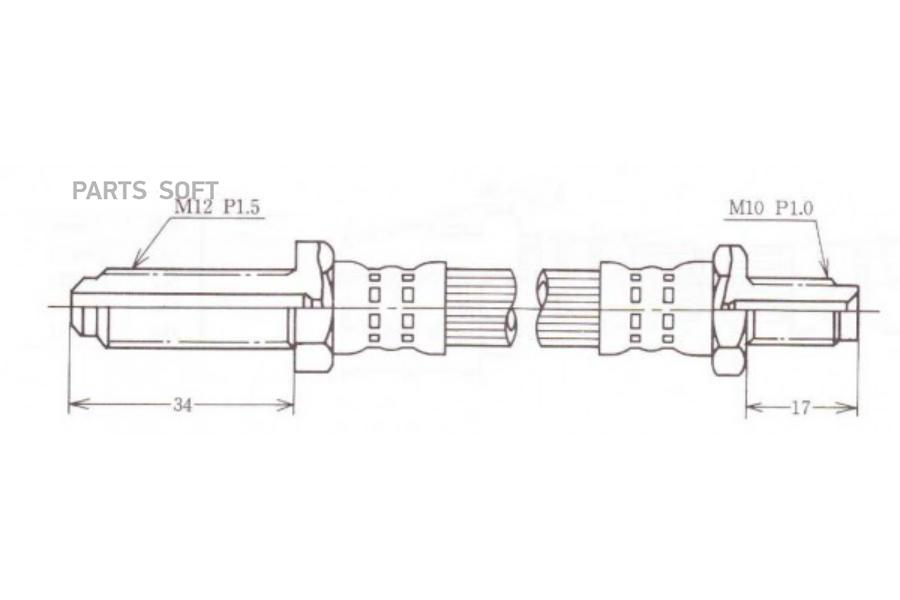 Шланг Тормозной SB Nagamochi BH24173F