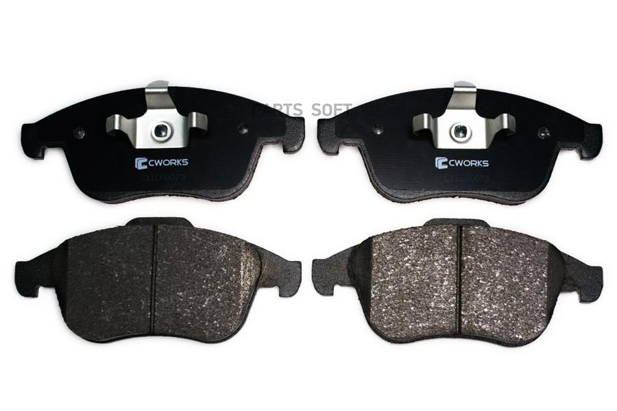

Тормозные колодки CWORKS передние Low Metallic C11CR0073