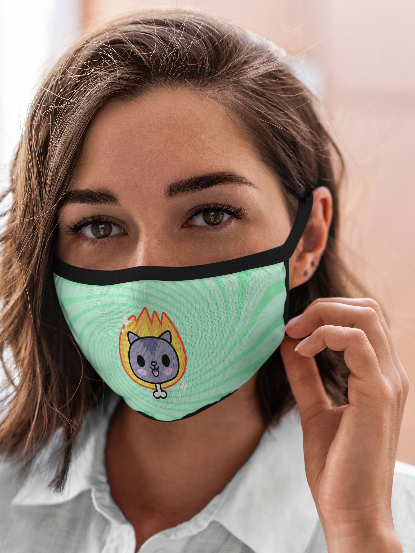 

Многоразовая маска унисекс Burnettie Toca Boca Cat, Разноцветный, Toca Boca Cat