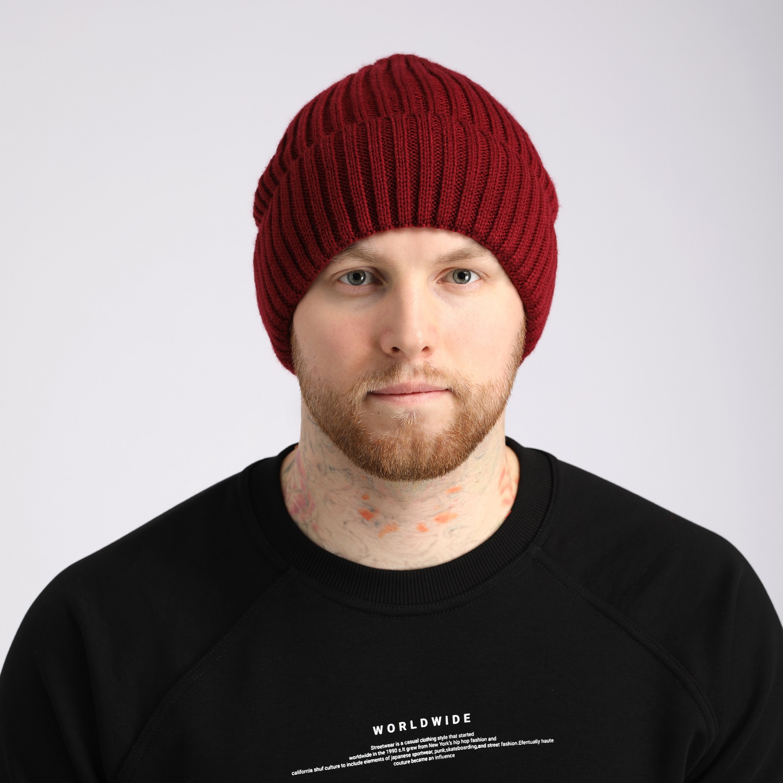 

Шапка бини унисекс Argo Classic Cap 17 бордо, one size, Cap 17