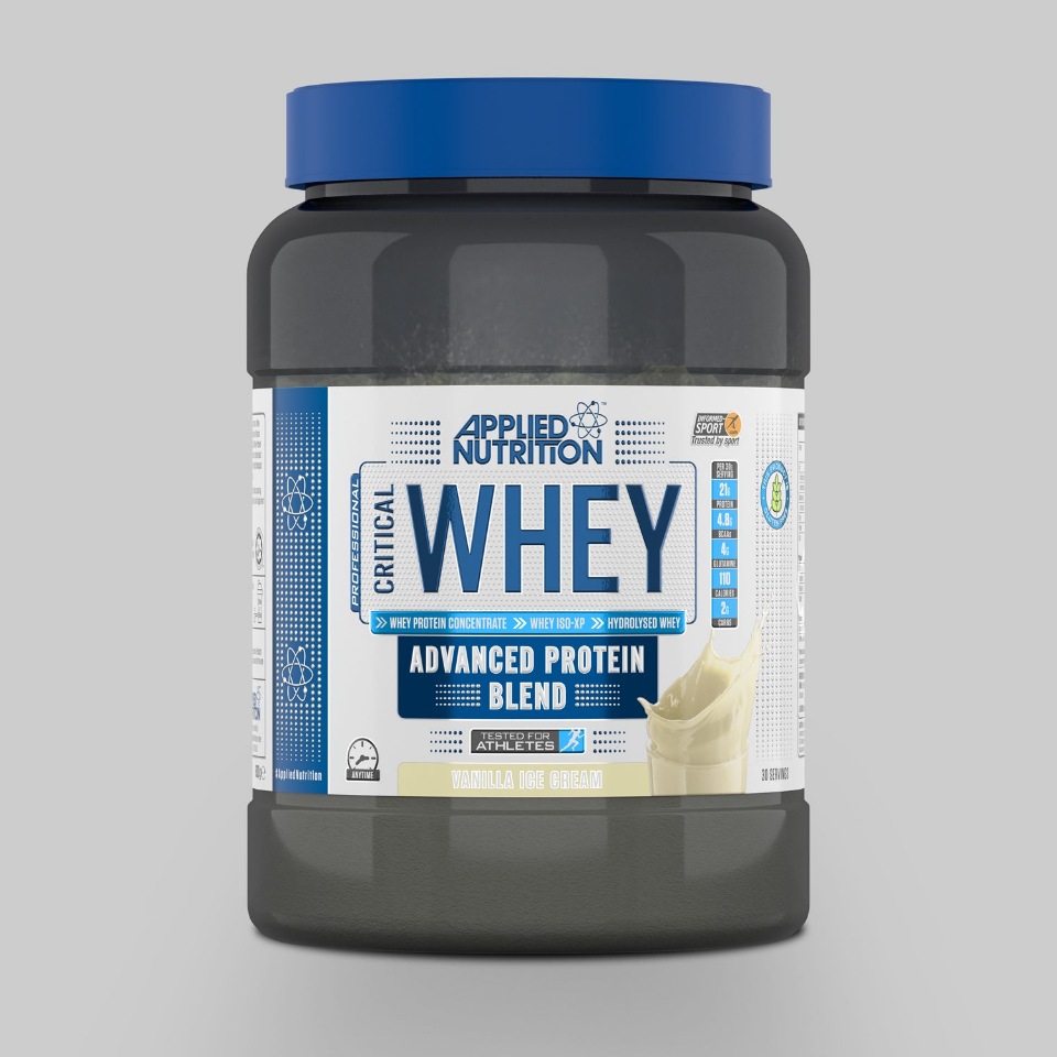Сывороточный протеин Applied Nutrition CRITICAL Whey Ванильное мороженое 900 гр