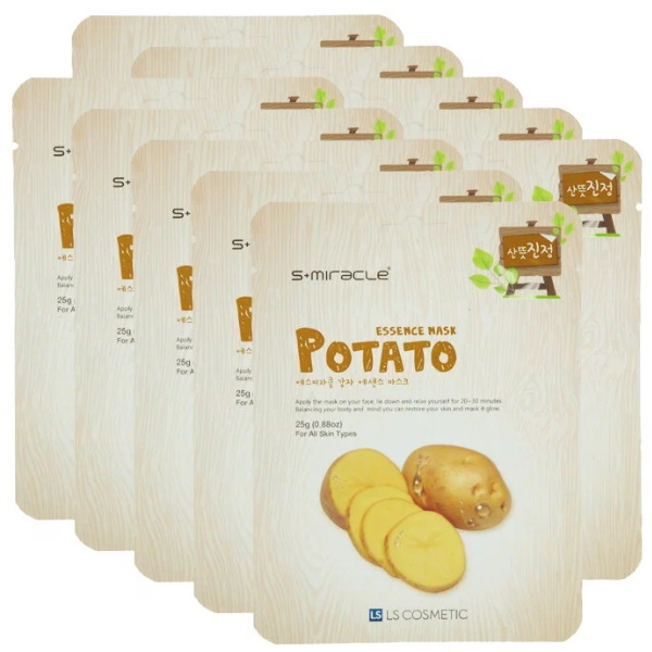 

Маска для лица S+miracle Potato Essence Mask 25 мл