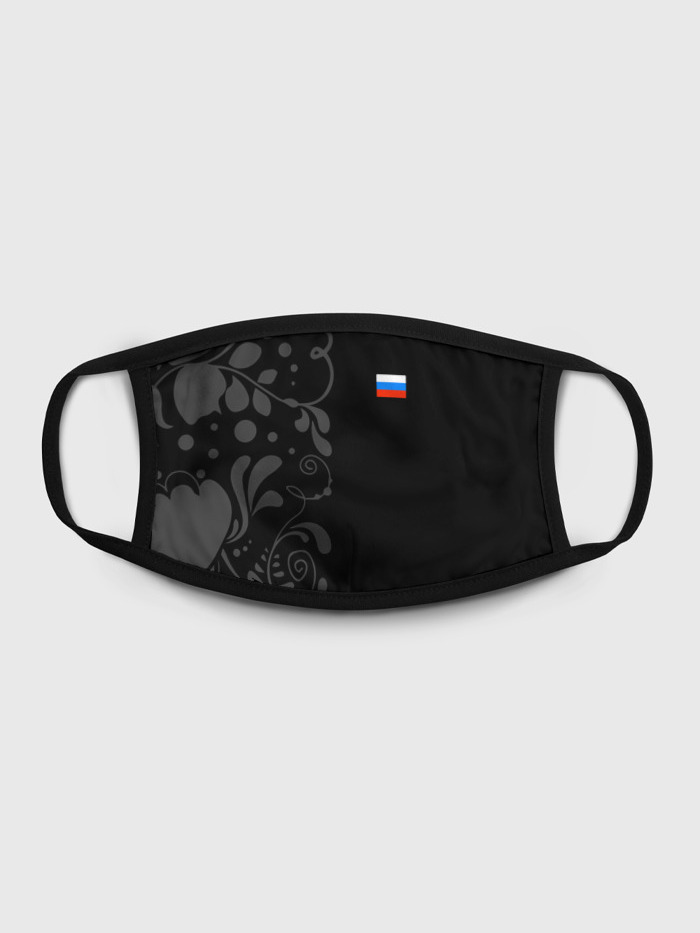 

Многоразовая маска унисекс Burnettie Russia Black Collection, Разноцветный, Russia Black Collection