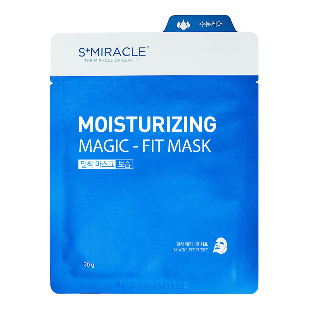 

Тканевая маска для лица S+miracle Moisturizing Magic-Fit Mask увлажняющая 30 мл