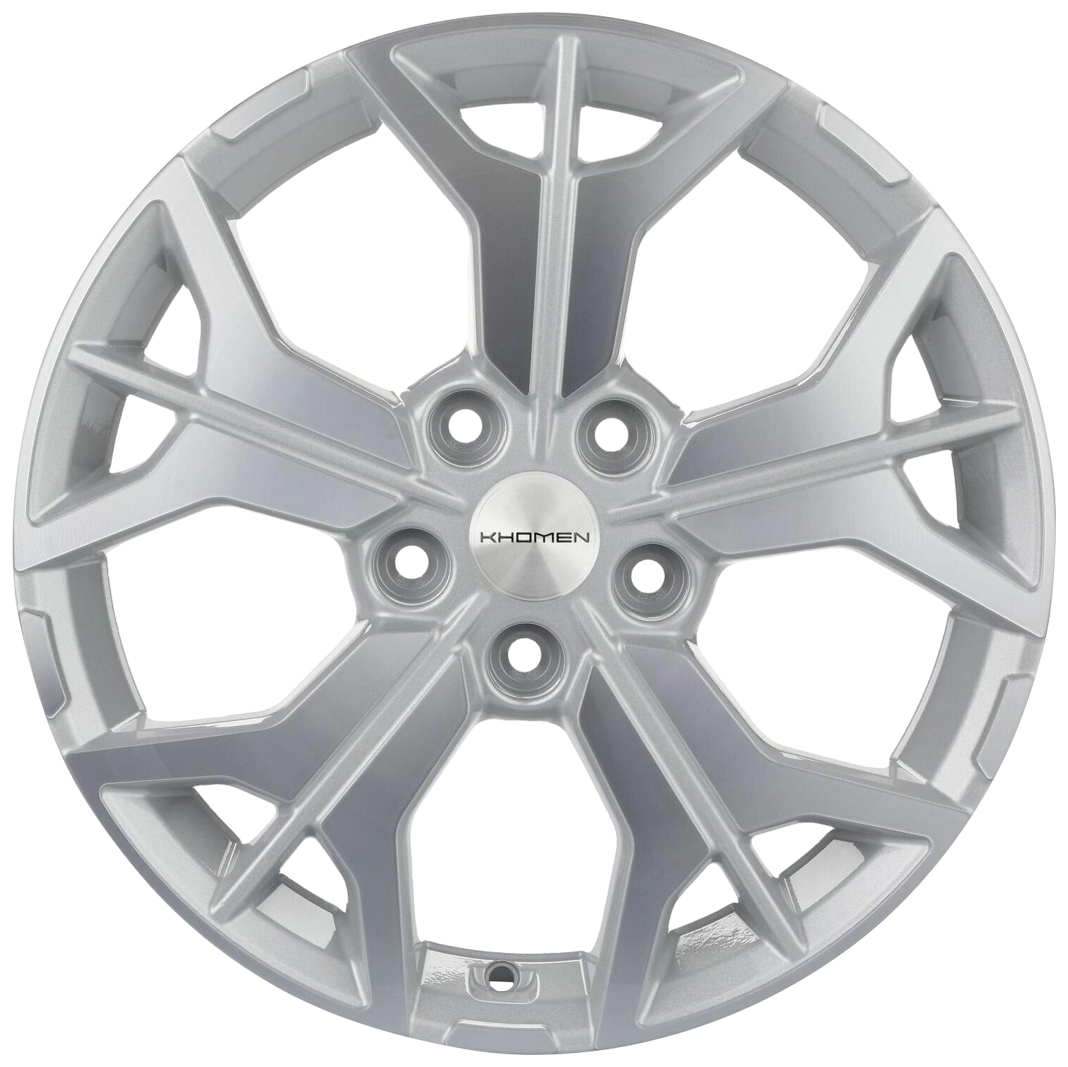 

Диск KHOMEN WHEELS, KHW1715 (RAV4) 7x17/5x114.3ET39 60.1, Серебристый