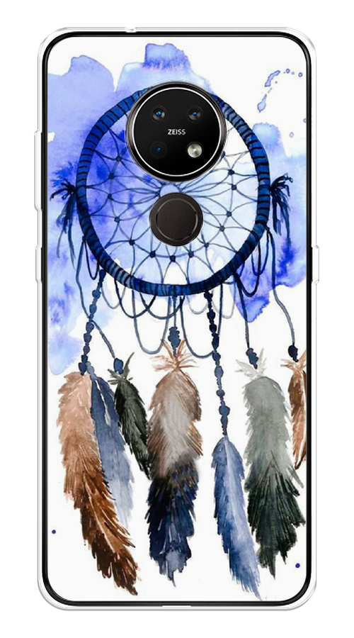 

Чехол на Nokia 6.2/7.2 "Ловец снов 1", Коричневый;синий, 123050-1