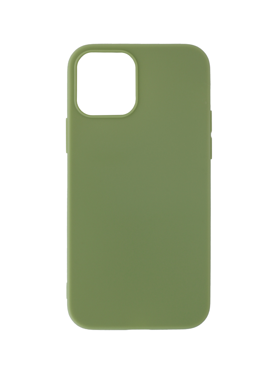 фото Чехол накладка, soft mobileocean для apple iphone 12/12 pro (оливковый)
