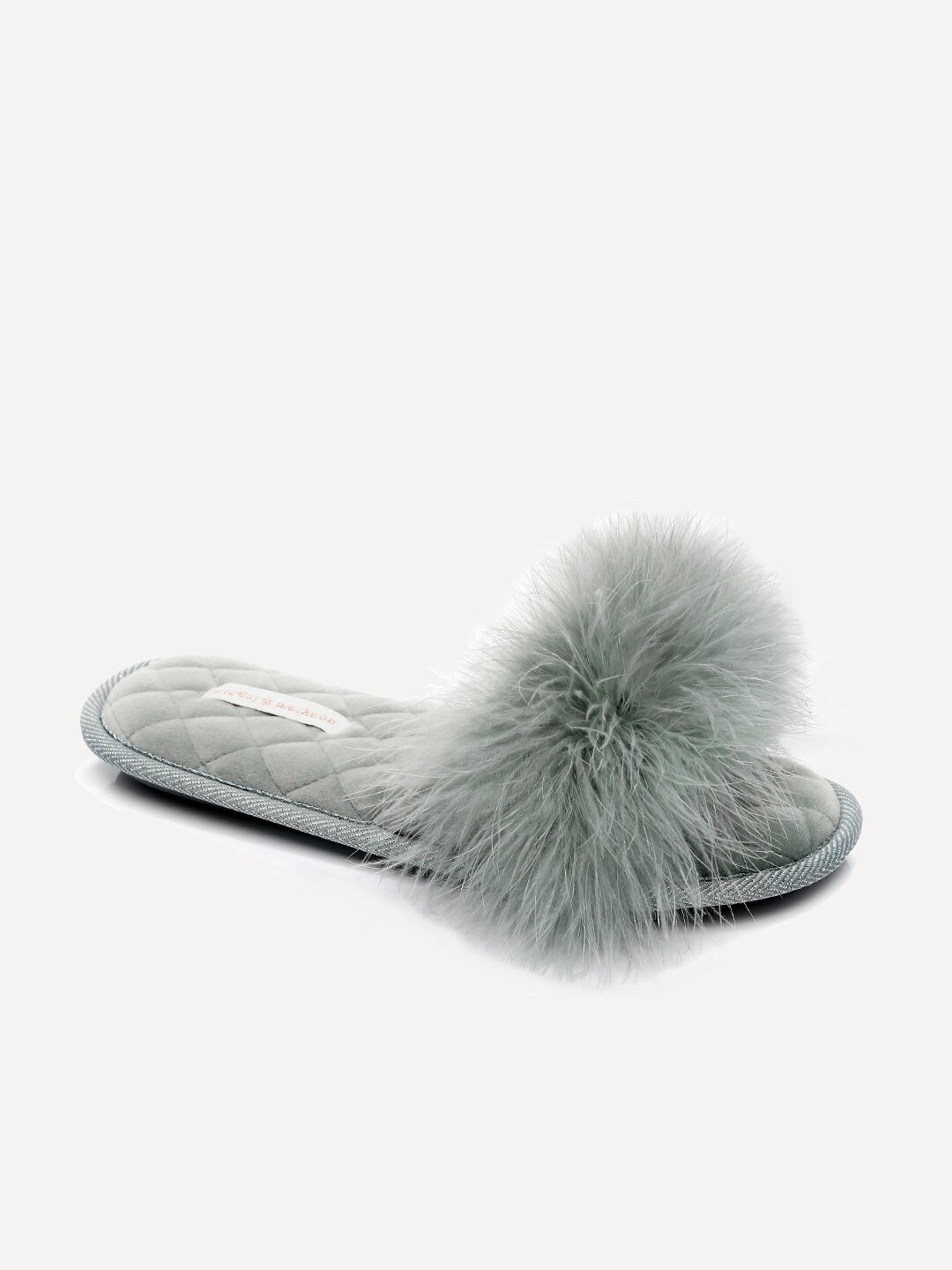 фото Тапочки женские mingul & meiyeon m-908 бирюзовые 36.5 ru