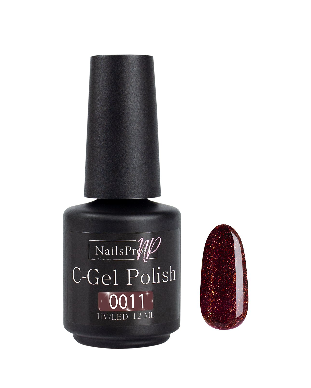 фото Гель лак для ногтей маникюра педикюра nailsprofi / c-gel polish-s 0011- 12мл