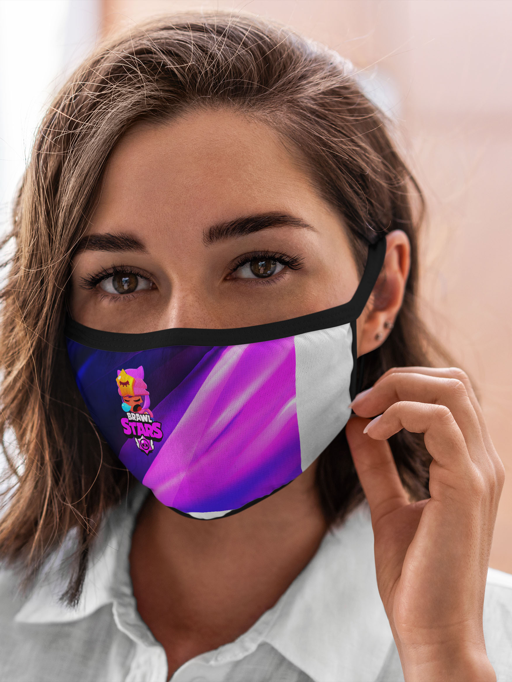 

Многоразовая маска унисекс Burnettie Brawl Stars Sandy, Разноцветный, Brawl Stars Sandy