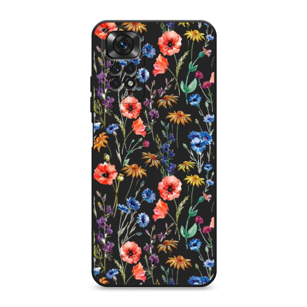 

Чехол Awog "Маки и васильки фон" на Xiaomi Redmi Note 11S / Сяоми Редми Нот 11S