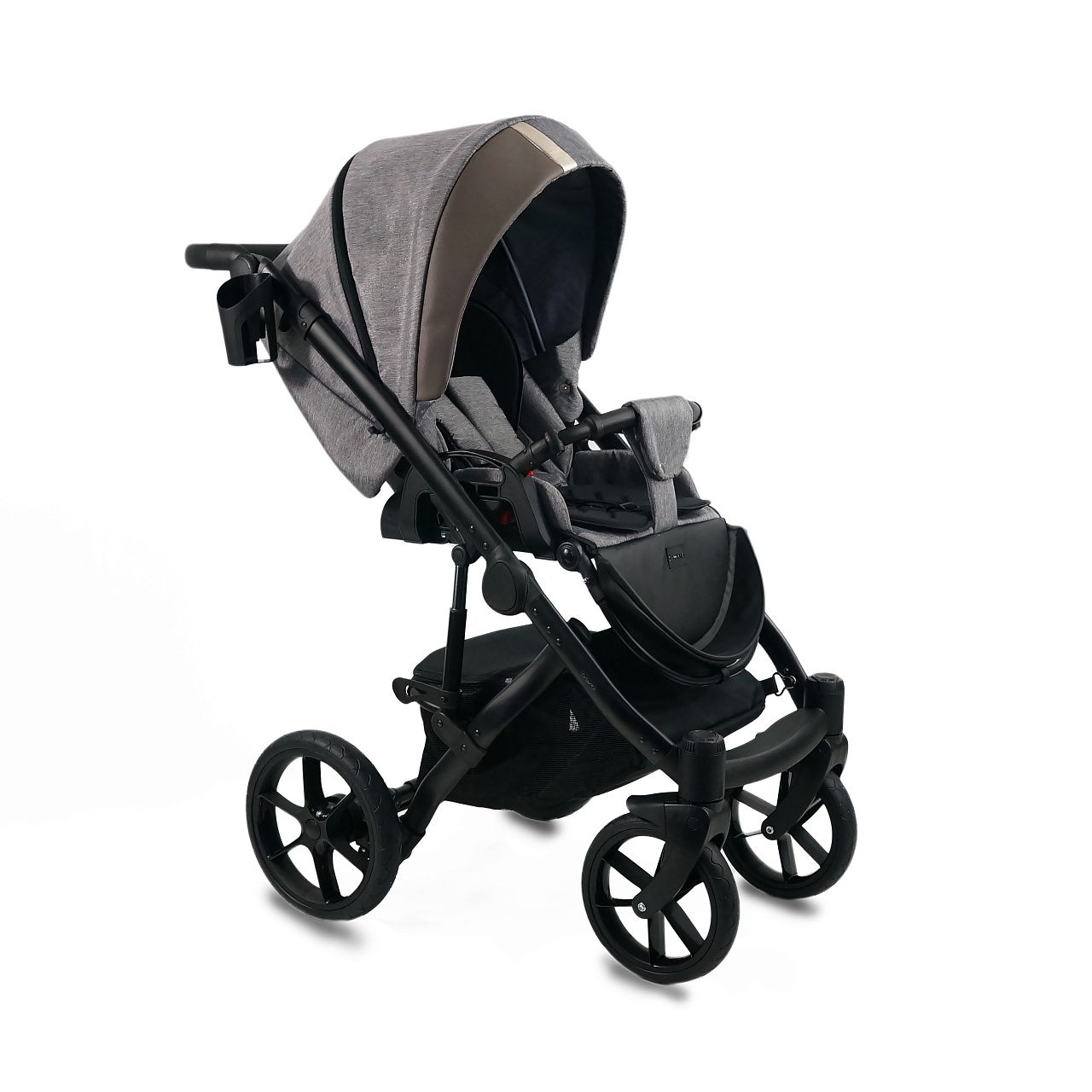 

Коляска детская 2 в 1 Bexa Air, 03 латте, латте кожа, AIR