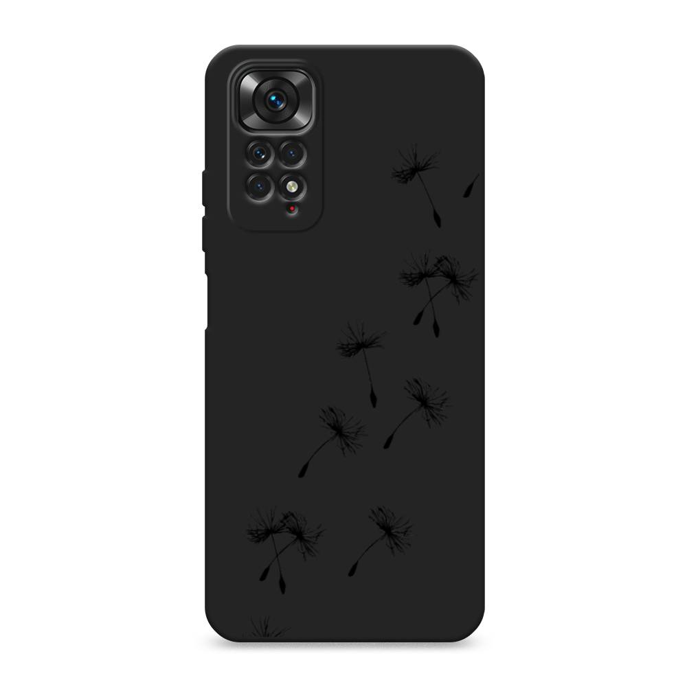 

Чехол Awog на Xiaomi Redmi Note 11S / Сяоми Редми Нот 11S "Летящие одуванчики", Черный
