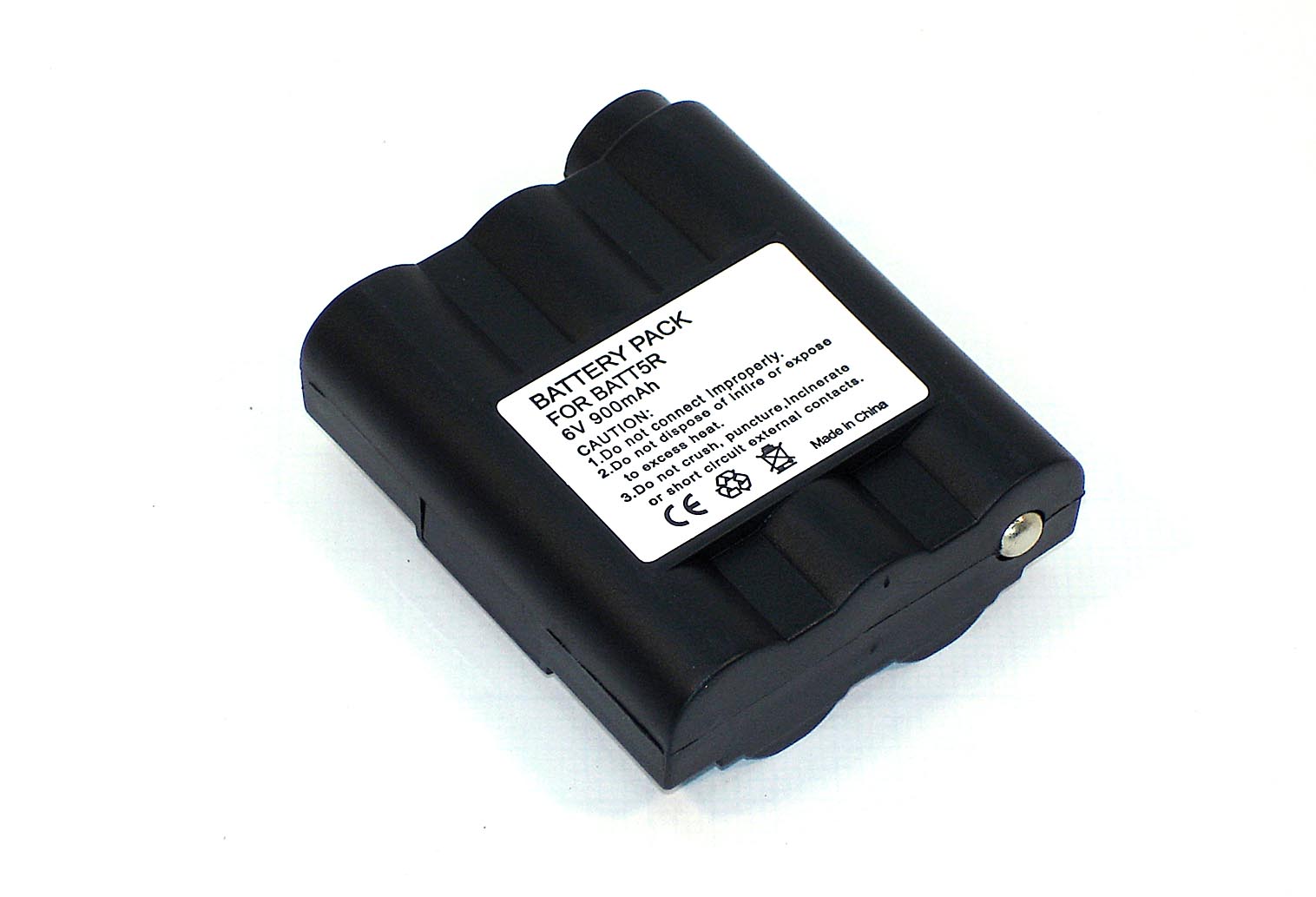 фото Аккумулятор для midland gxt1000 gxt300 gxt400 (batt-5r) 700mah 6v ni-mh oem