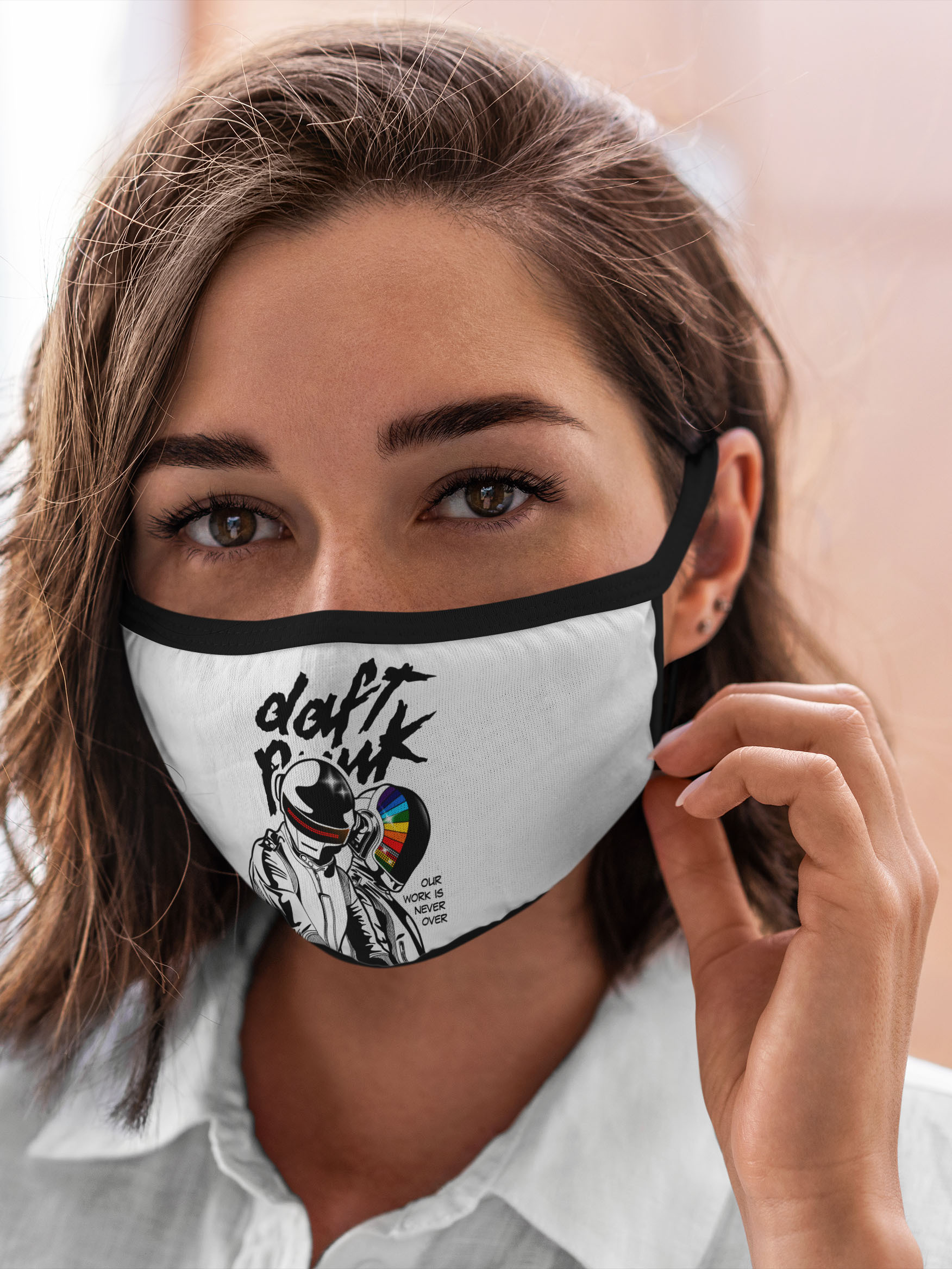 

Многоразовая маска унисекс Burnettie Daft Punk, Разноцветный, Daft Punk