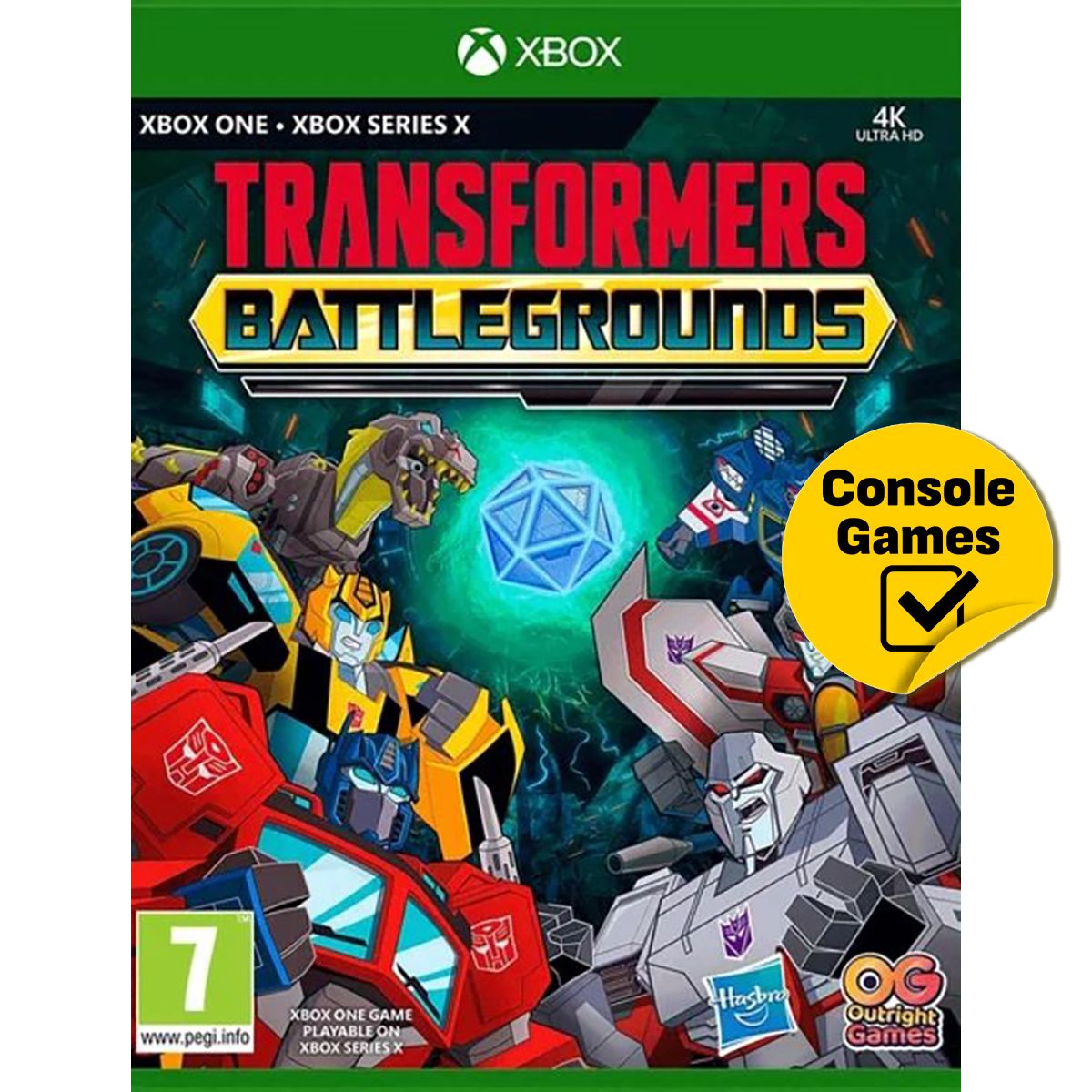 Игра Transformers: Battlegrounds (Xbox Series S, Xbox Series X, русские субтитры)