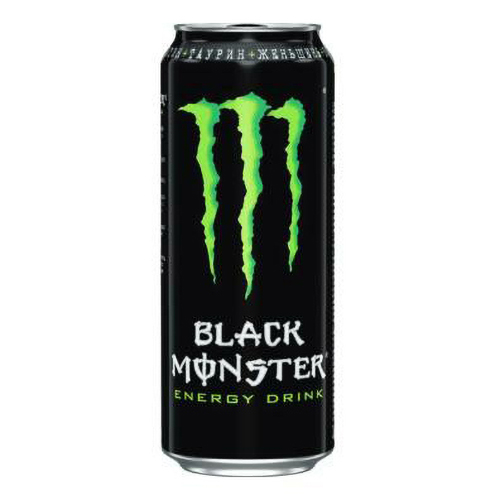 

Энергетический напиток Black Monster Energy безалкогольный 0,5 л