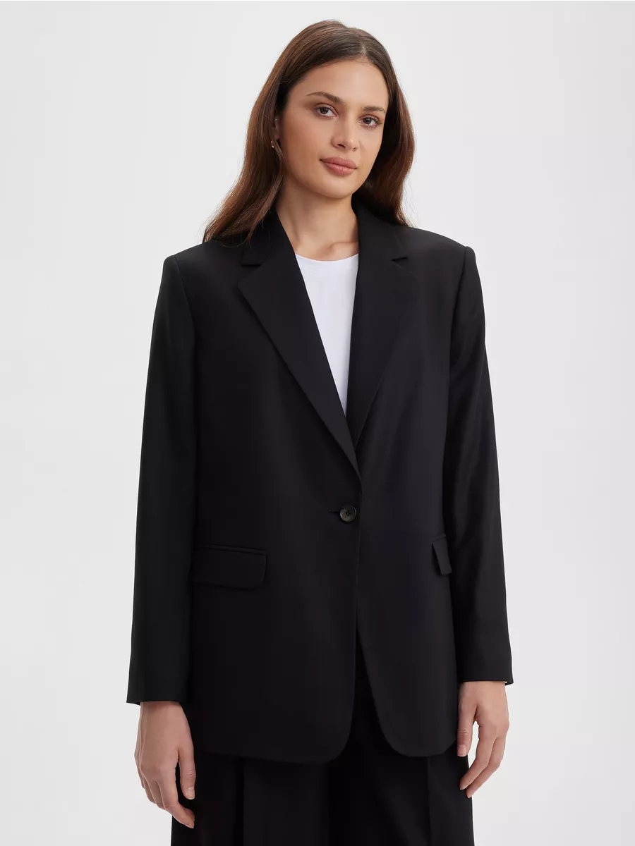 Жакет женский SINAR 02-JKW00331175 черный XS 12990₽