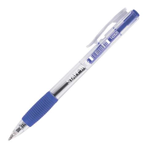 

Ручка шариковая Staff "Basic" 142820, синяя, 0.35 мм, 50 штук