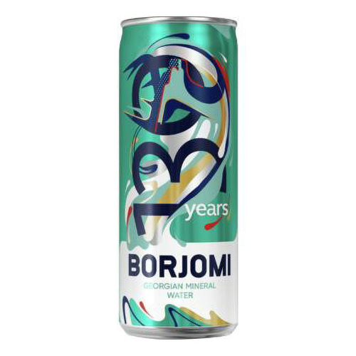

Вода минеральная Borjomi газированная лечебно-столовая 0,33 л