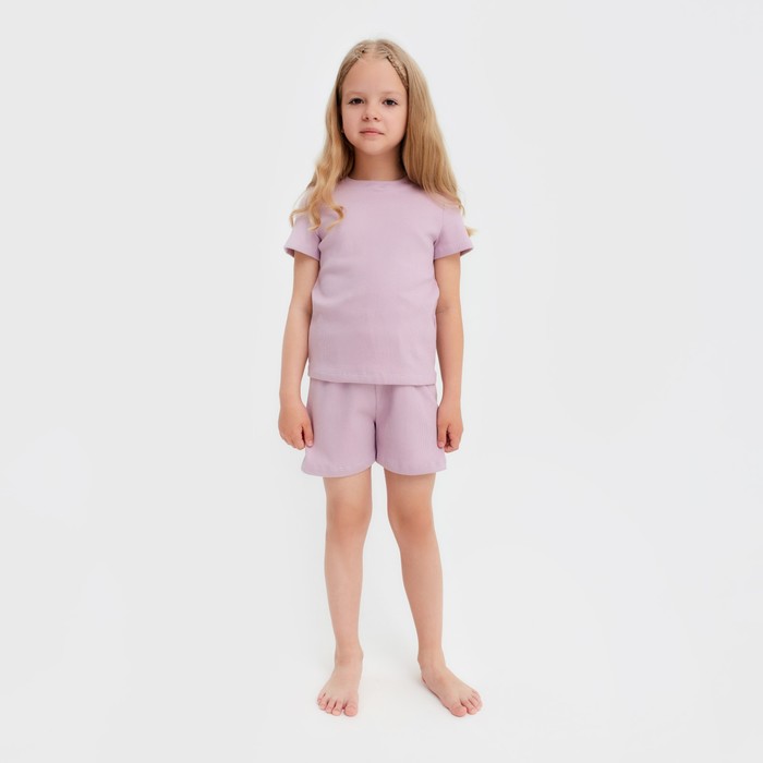 Пижама детская KAFTAN Dream р.32 (110-116), лиловый