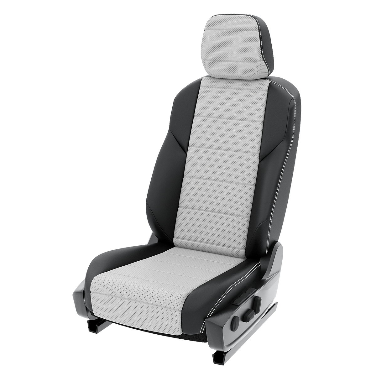 

Чехлы на сиденья Click Auto для Mitsubishi Lancer 10 CA1253CF2S483 Экокожа Черный Белый, Белый;черный, CA1253