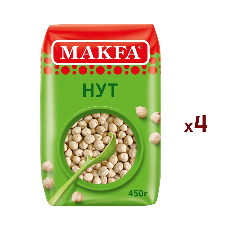 Нут Makfa, 450 г х 4 шт