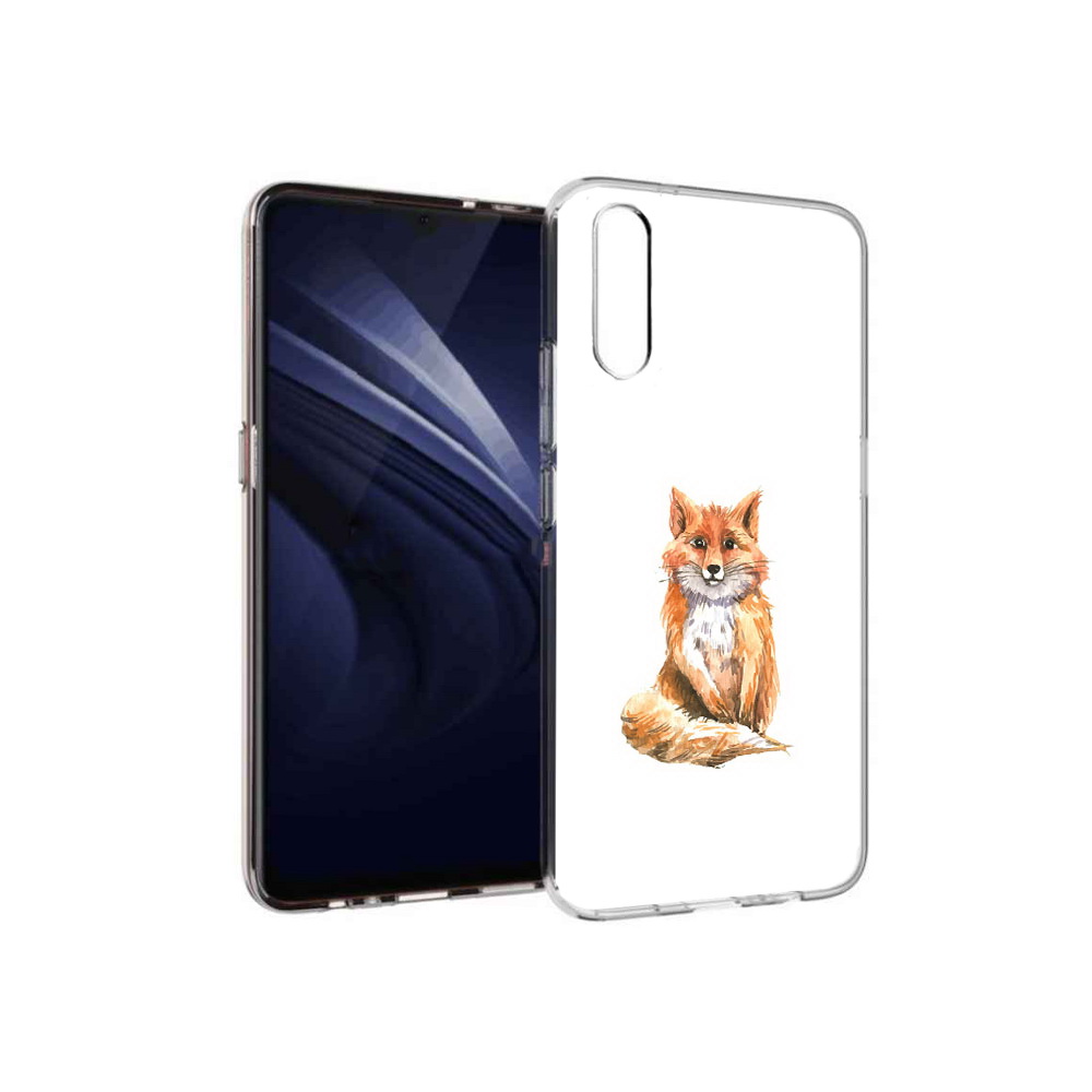 

Чехол MyPads Tocco для Vivo V17 Neo детская лиса (PT226959.388.320), Прозрачный, Tocco