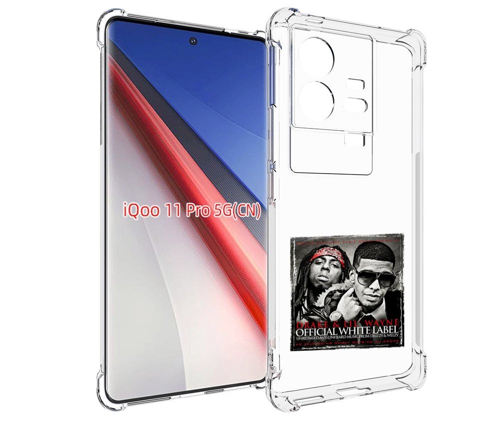 

Чехол бампер MyPads Drake - Official White Label для Vivo iQOO 1..., Прозрачный, Tocco