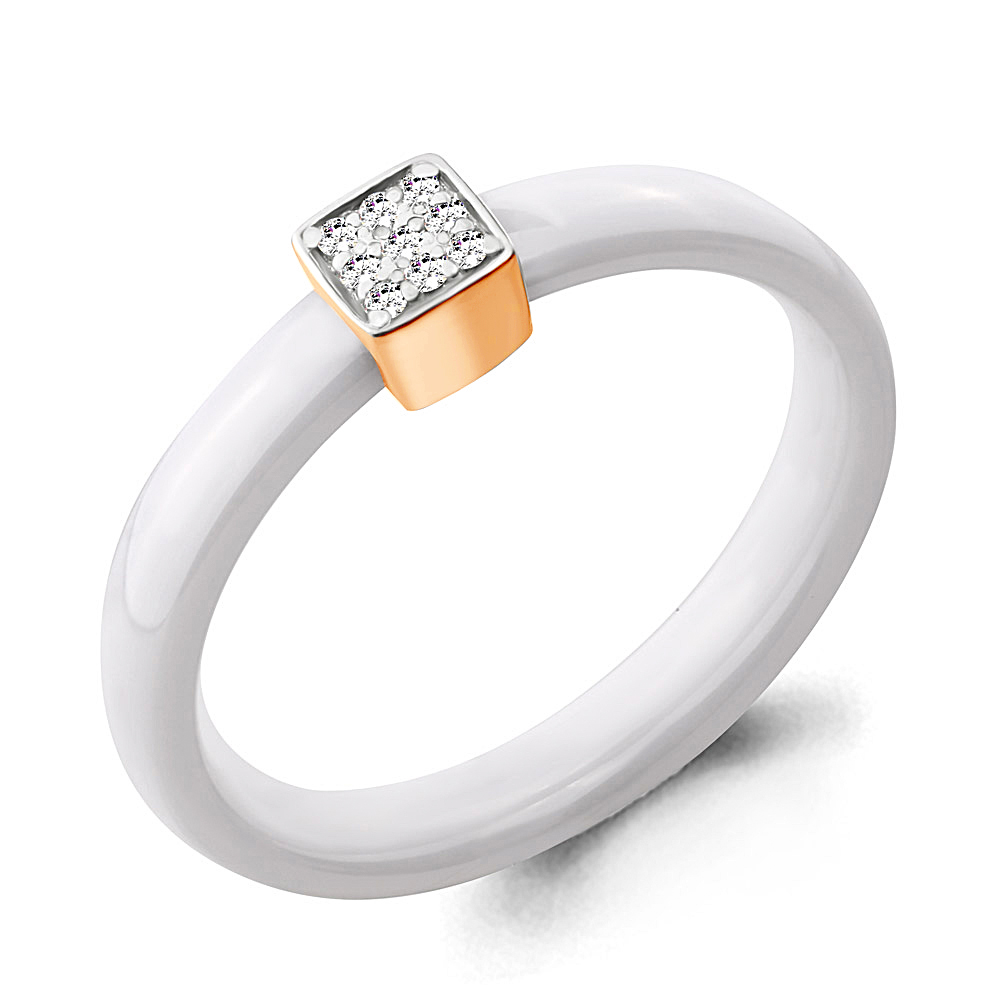 

Кольцо из красного золота с бриллиантом Aquamarine Aquamarine 963319к_585_кз р. 15,5, 963319к_585_кз