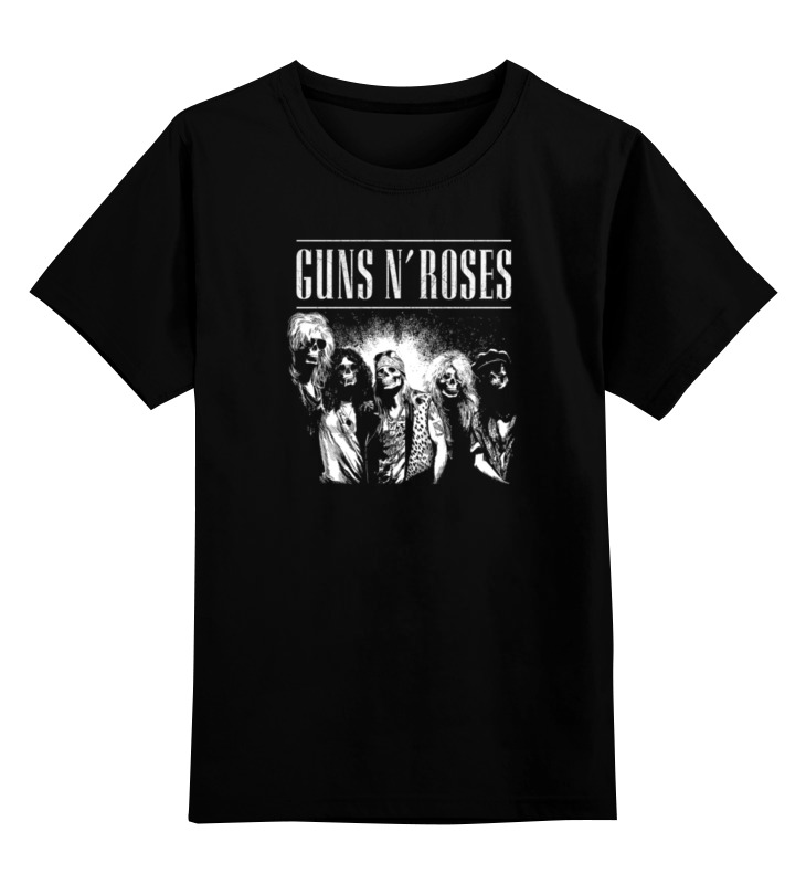 

Футболка детская Printio Guns n' roses цв. черный р. 164, Guns n' roses
