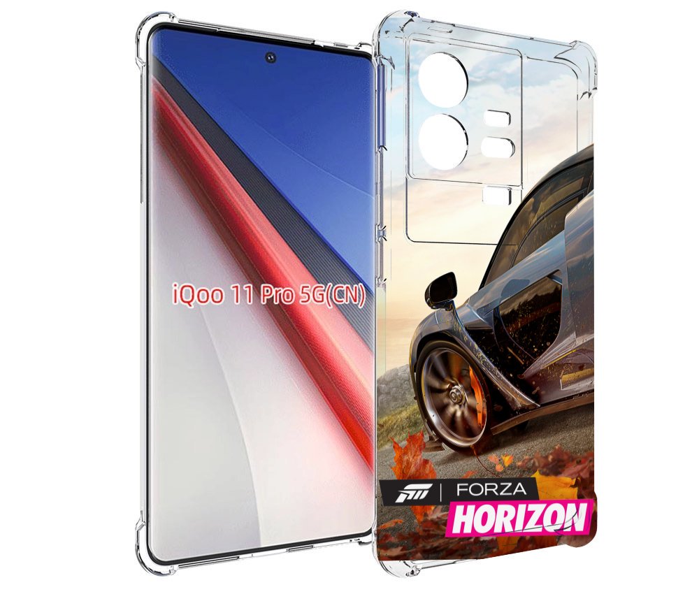 

Чехол бампер MyPads Forza Horizon 4 для Vivo iQOO 11 Pro противо..., Прозрачный, Tocco